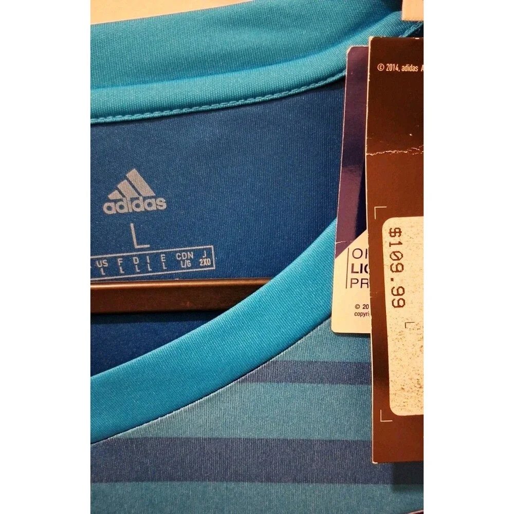 Orlando City SC Jersey Mens Large Blue MLS Soccer Adidas NWT Rare 2018